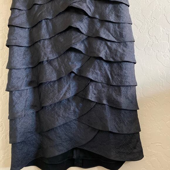 Adrianna Papell black cocktail dress - Picture 6 of 10
